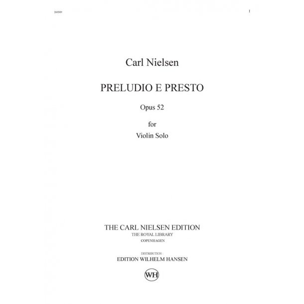 PRELUDIO E PRESTO OP. 52