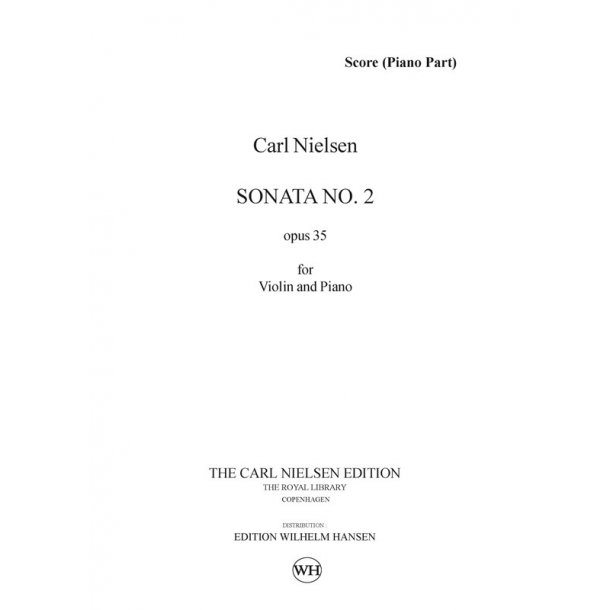 NIELSEN SONATE NR. 2 OP. 35 (SCORE)