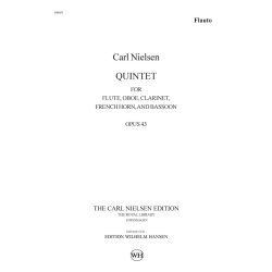 Carl Nielsen: Wind Quintet Op.43 (Parts)