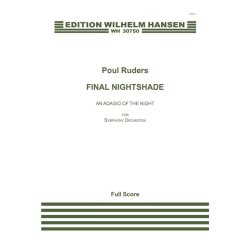 Poul Ruders: Final Nightshade - An Adagio Of The Night (Score)