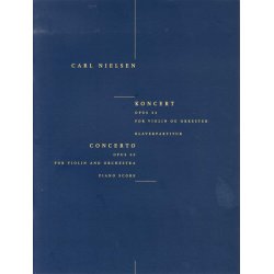 Carl Nielsen: Concerto For Violin And Orchestra Op.33 (Violin/Piano)