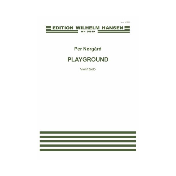 Per Nrgrd: Playground (Spillerum)