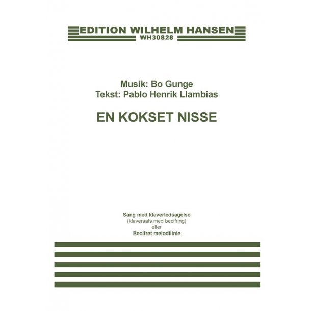 Bo Gunge: En Kokset Nisse (Melody Line, Lyrics &amp; Chords)