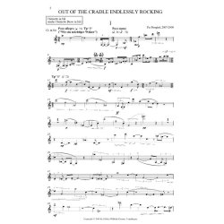 NORGARD PER OUT OF THE CRADLE ENDLESSLY ROCKING CHAMBER ENSEMBLE PARTS