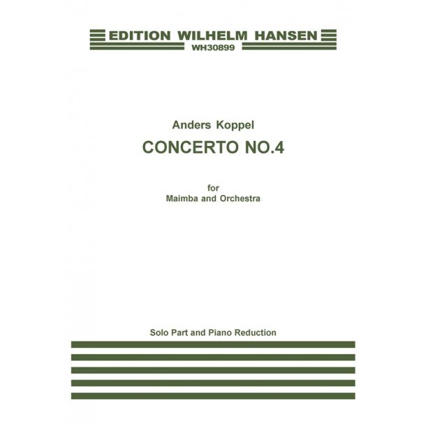 CONCERTO NO. 4 FOR MARIMBA