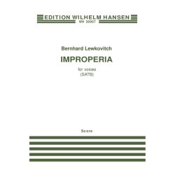 Bernhard Lewkovitch: Improperia (SATB)