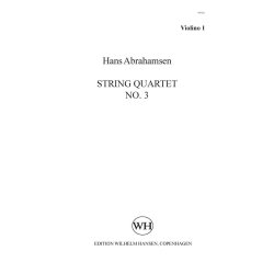 Hans Abrahamsen: String Quartet No.3 (Parts)