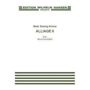 Niels Rosing-Schow: Alliage II (Player's score)