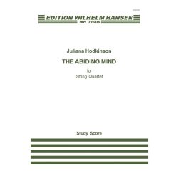 Juliana Hodkinson: The Abiding Mind for String Quartet (Study Score)