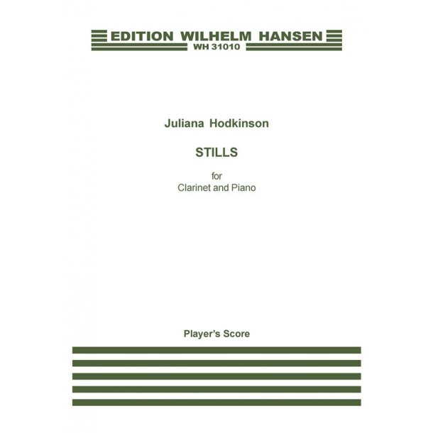 Juliana Hodkinson: Stills (Player's score)