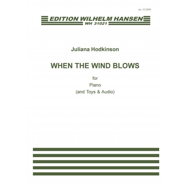 Juliana Hodkinson: When The Wind Blows (score)