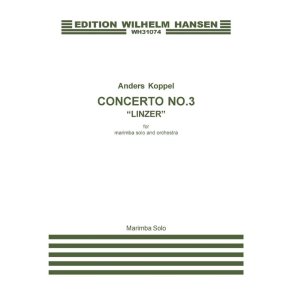 KOPPEL ANDERS CONCERTO NO3 FOR MARIMBA SOLO PART