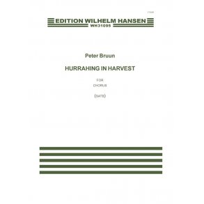 Peter Bruun: Hurrahing In Harvest (SATB)