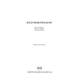 A.P. Bergreen: julen Har Englelyd (SATB)