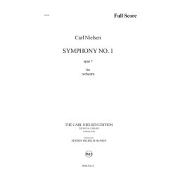 Carl Nielsen: Symphony No.1 Op.7 (Score)