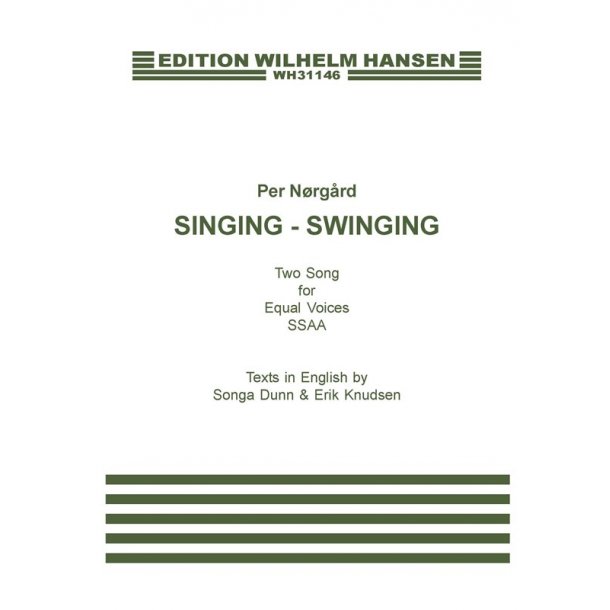 PER NRGRD SINGING - SWINGING SSAA