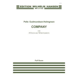 Pelle Gudmundsen-Holmgreen: Company for 4 Voices and 14 Instruments