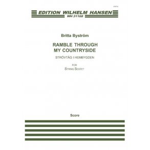 Britta Bystrm: Ramble Through My Countryside (Score)