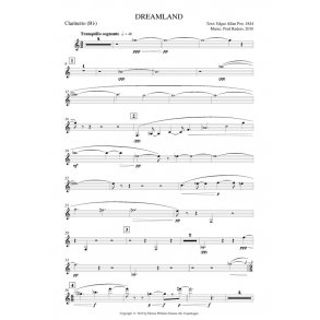 Poul Ruders: Dreamland (Parts)