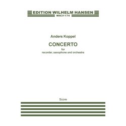 KOPPEL CONCERTO FOR RECORDER,SAXOPHONE AND ORCHESTRA SC