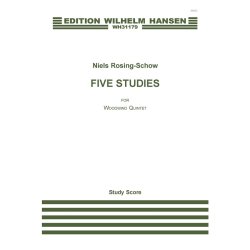 Niels Rosing-Schow: Five Studies (score)