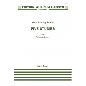 Niels Rosing-Schow: Five Studies (score)