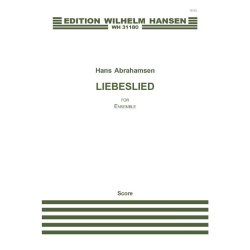Hans Abrahamsen: Liebeslied for Ensemble (Score)