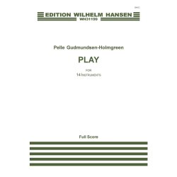 Pelle Gudmundsen-Holmgreen: Play (Score)