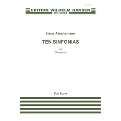 Hans Abrahamsen: Ten Sinfonias (Score)