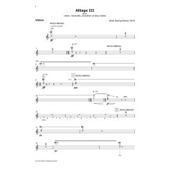 Niels Rosing-Schow: Alliage III (Parts)