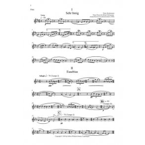 Hans Abrahamsen: Three Pieces By Schumann (Parts)