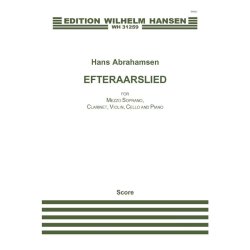Hans Abrahamsen: Efteraarslied (Score)