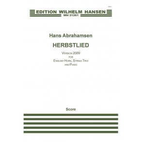 Hans Abrahamsen: Herbstlied - Version 2009 (Score)