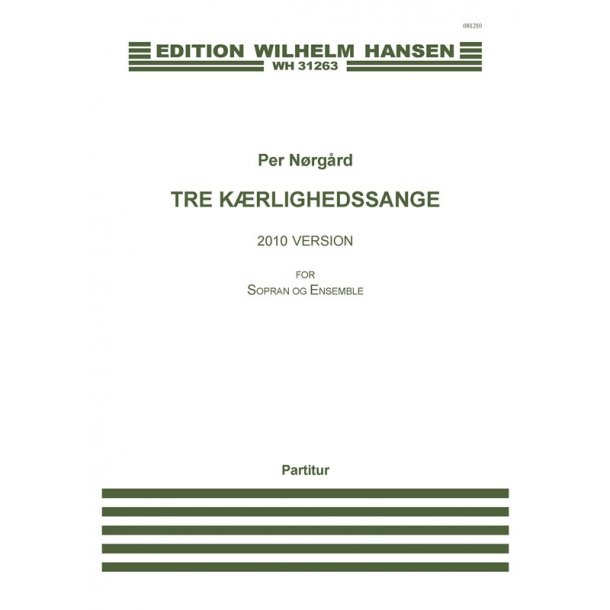 TRE KRLIGHEDSSANGE