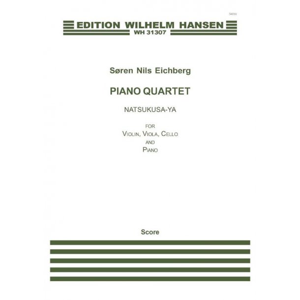 Sren Nils Eichberg: Piano Quartet