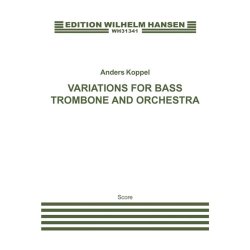 ANDERS KOPPEL VARIATIONS FOR BASS TROMBONE SC