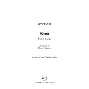 GRIEG EDVARD BOJESEN MICHAEL VREN