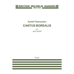 Sunleif Rasmussen: Cantus Borealis For Wind Quintet (Score)