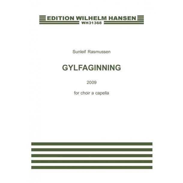 Sunleif Rasmussen: Gylfaginning (Chorus score)