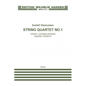 Sunleif Rasmussen: String Quartet No.1 (score)
