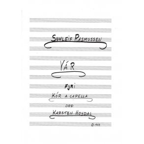 Sunleif Rasmussen: Vr ('Spring')