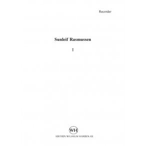 Sunleif Rasmussen: I (Recorder part)