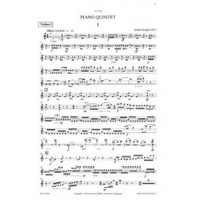 ANDERS KOPPEL PIANO QUINTET PTS