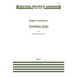 Asbjrn Schaathun: Chorale (s) (Score)