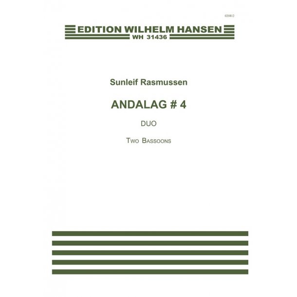 Sunleif Rasmussen: Andalag # 4