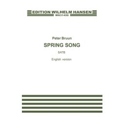 Peter Bruun: Spring Song (SATB)