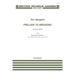 Per Nrgrd Prelude To Breaking (Score) Vers. 2010