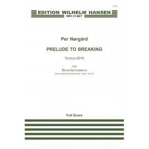 Per Nrgrd Prelude To Breaking (Score) Vers. 2010