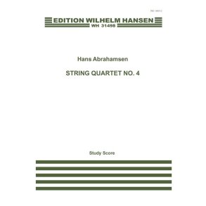 HANS ABRAHAMSEN STRING QUARTET NO.4 SC