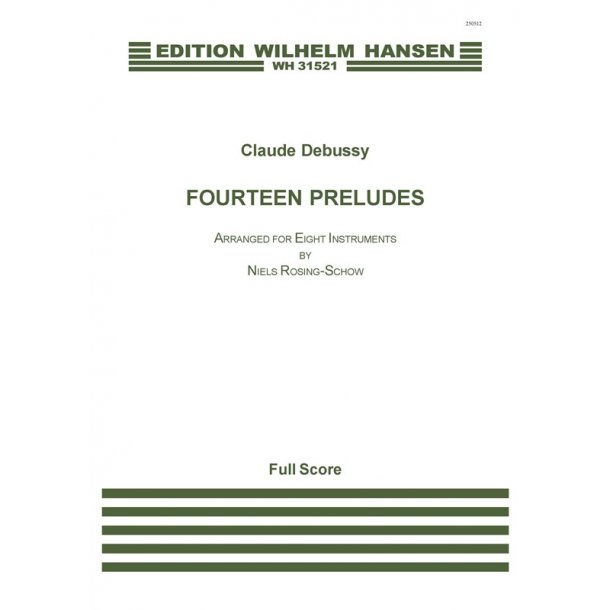 Claude Debussy: Fourteen Preludes (Score)